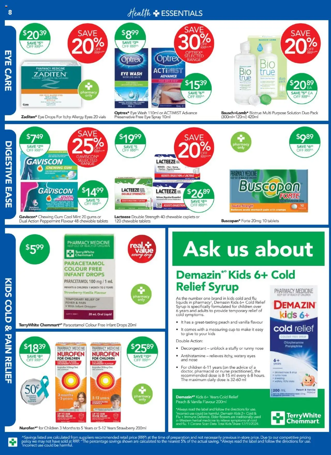 Terry White catalogue - valid from 29.05.2025 | Page: 10 | Products: Bath, Eye care, Herbal, Sinus