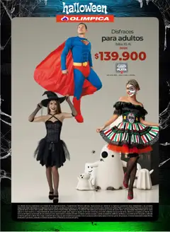 Olímpica - Disfraces para Halloween -  Vista previa de la revista de la tienda Olímpica valido desde el 01.10.2025 | Página: 11