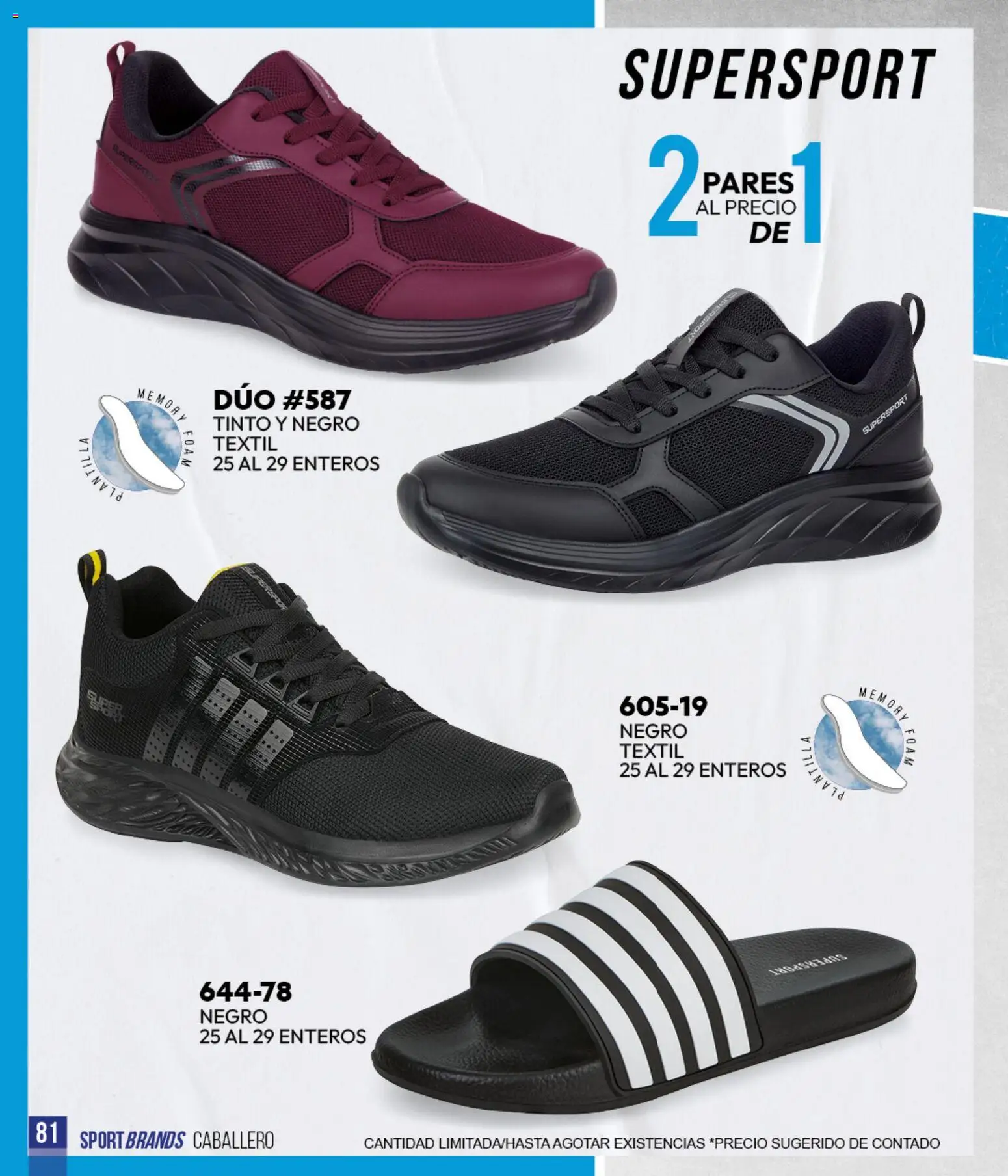 Nuevas ofertas de Cklass válidas en toda la República Mexicana desde el 05.03.2026. ¡Encuentra las mejores ofertas en Cklass catálogo Verano Sportbrands Dama! | Página: 245