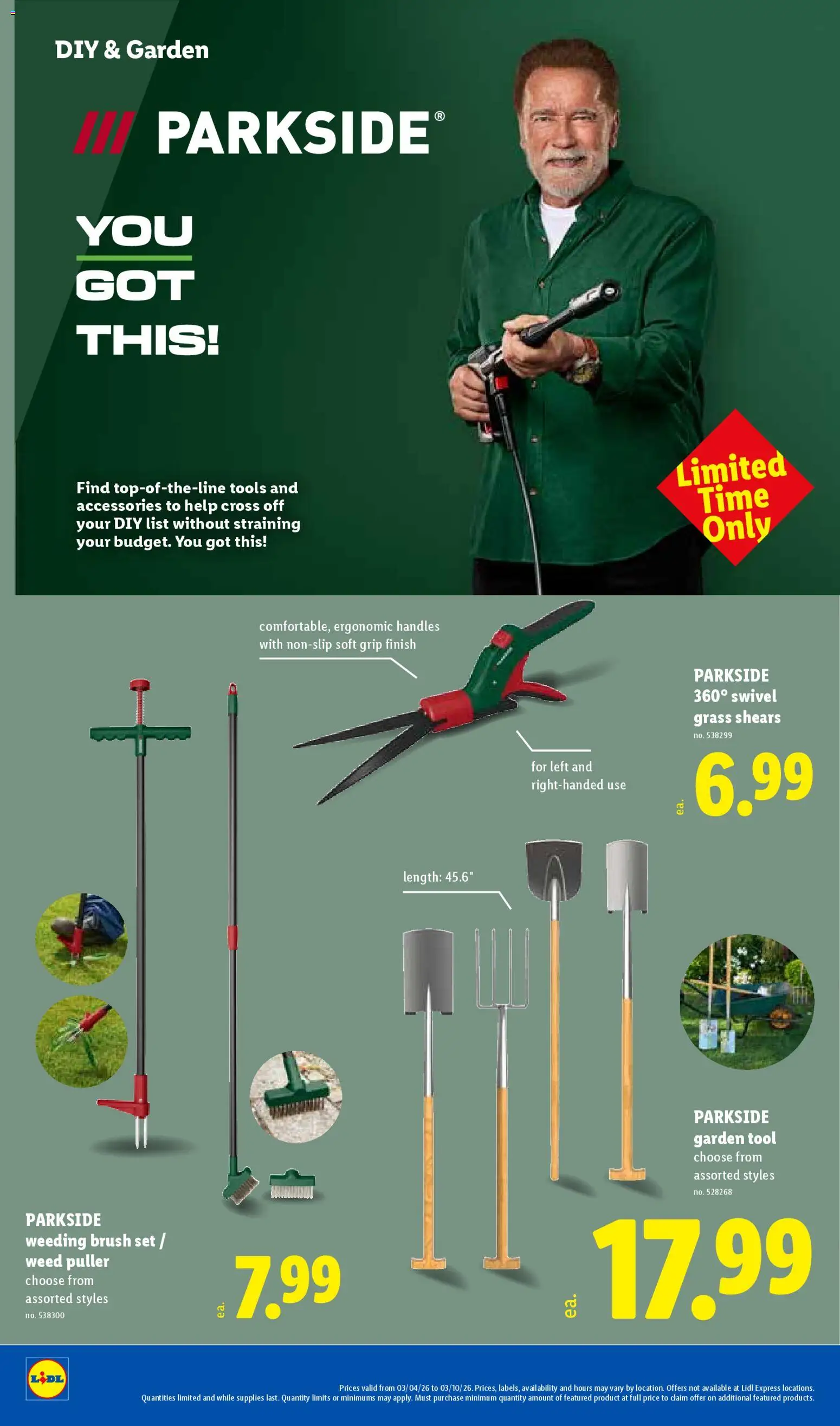 Lidl Weekly Ad - valid from 04.03.2026 | Page: 22 | Products: Swivel, Brush