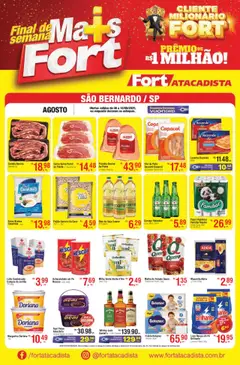 Fort Atacadista - Ofertas Final de Semana - Pré-Visualização do folheto da loja Fort Atacadista, válido de 08.08.2025