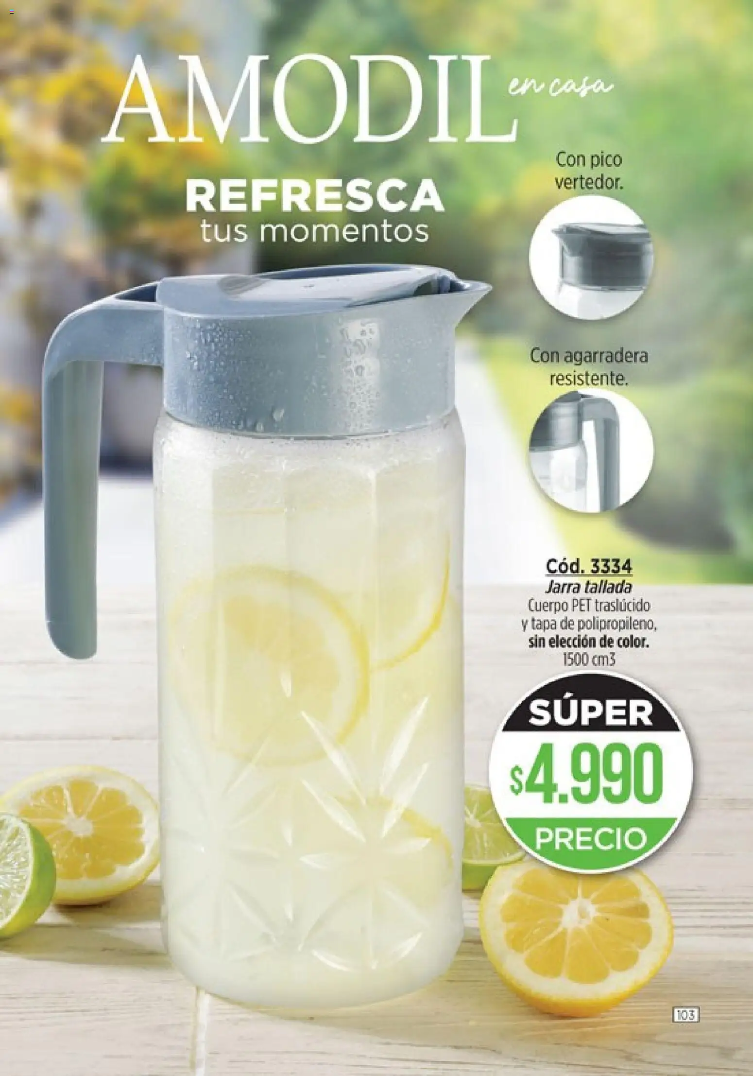 Catálogo Amodil Campaña 4 │ válido desde el 01.03.2026 | Página: 103 | Productos: Pico, Jarra
