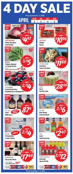 Preview of Rouses weekly ads valid from 01.04.2026 | Page: 2
