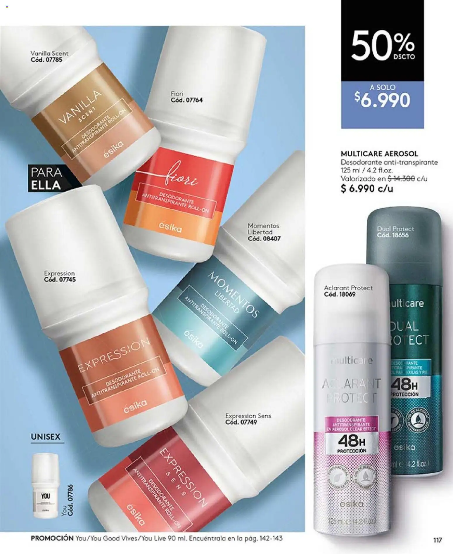 Catálogo Ésika Campaña 4 │ válido desde el 15.02.2026 | Página: 117 | Productos: Desodorante, Antitranspirante, Papa