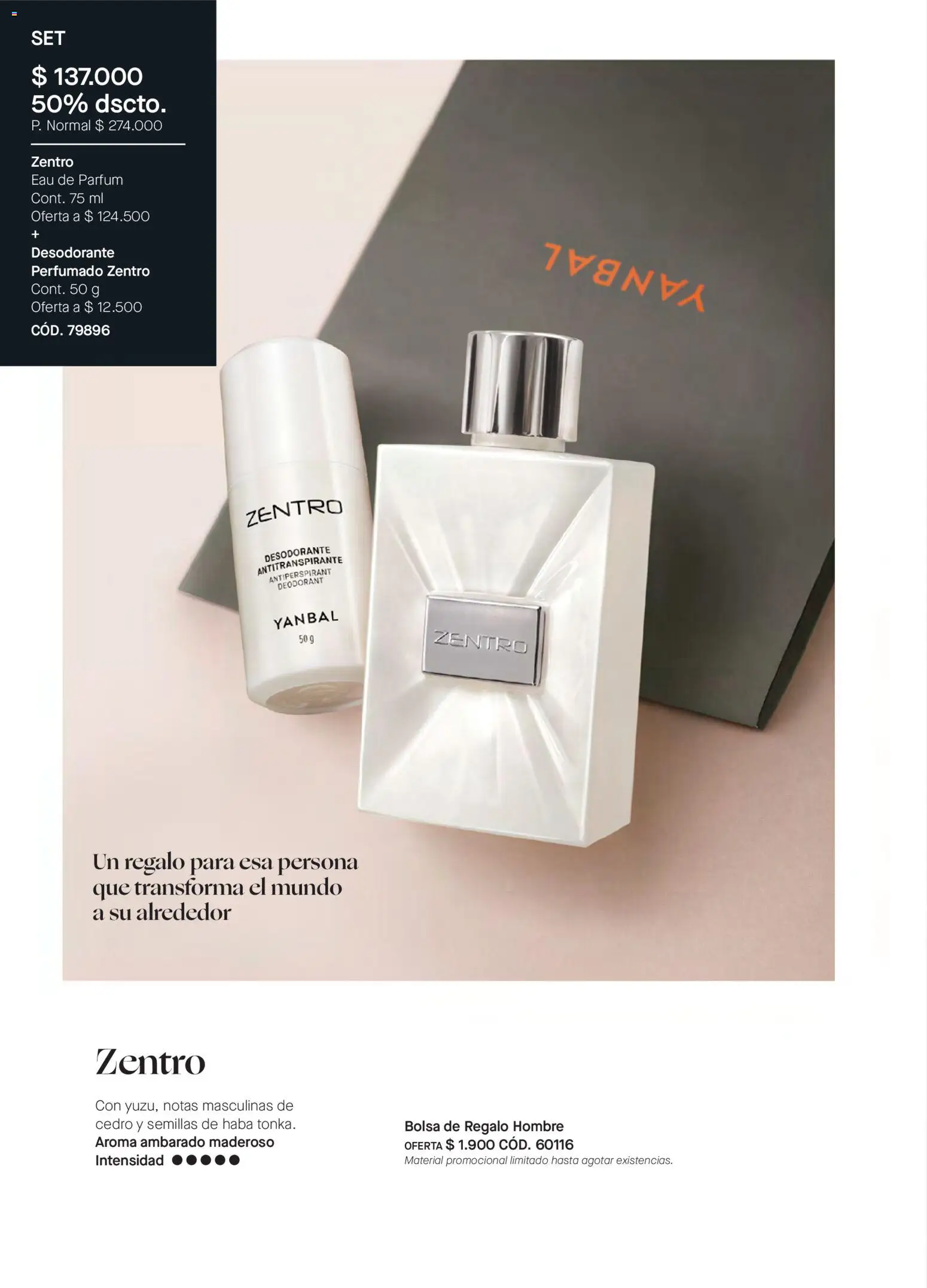 Yanbal revista - valida desde el 31.01.2026 | Página: 112 | Productos: Bolsa, Semillas, Desodorante, Antitranspirante