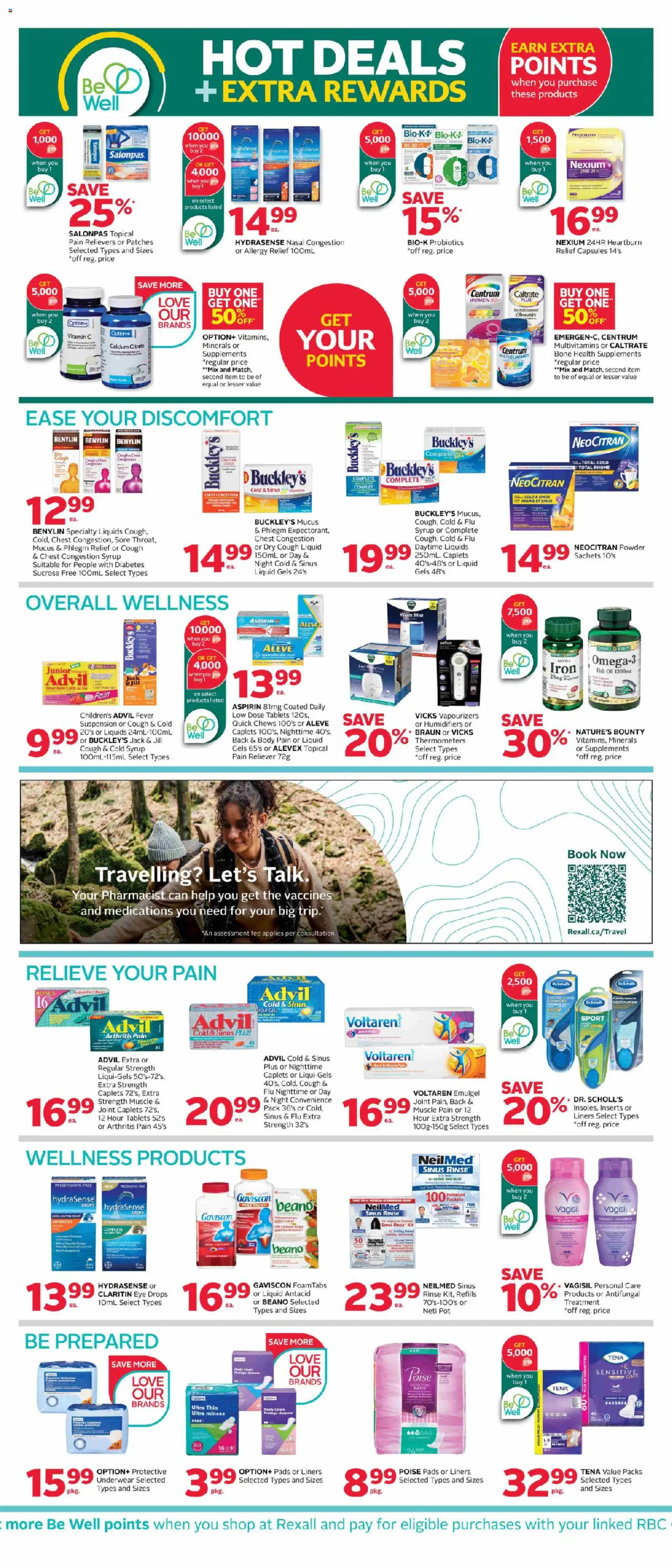 Rexall flyer valid from 13.02.2026 | Page: 5 | Products: Fish, Iron, Oil, Underwear
