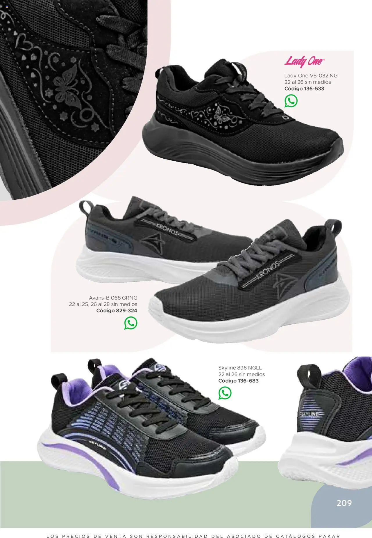 Nuevas ofertas de SC Pakar válidas en toda la República Mexicana desde el 24.07.2025. ¡Encuentra las mejores ofertas en SC Pakar - Catálogo Casual otoño / invierno! | Página: 209