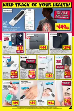 Preview of JB Hi-Fi Crackin’ Xmas Deals Catalogue - valid from 04.12.2025 | Page: 13 | Products: Monitor, Scale, Weight, Pulse Oximeter