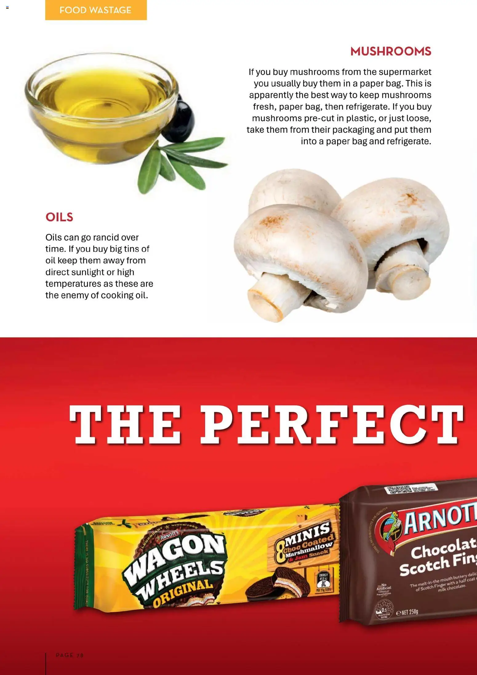 Foodworks catalogue - valid from 04.03.2026 | Page: 78 | Products: Oil, Mushrooms, Coat, Bag