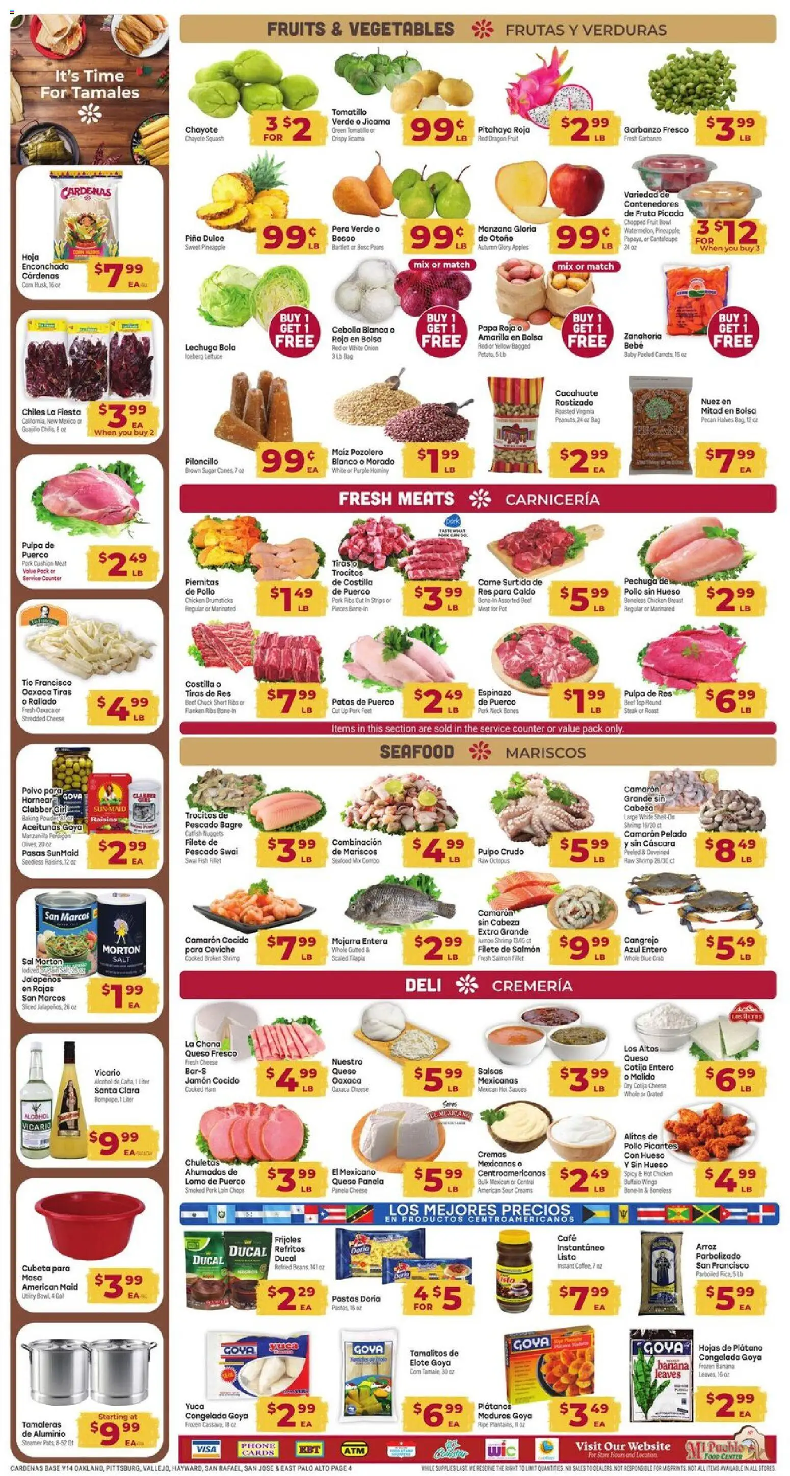 Cardenas Weekly Ad - valid from 26.12.2025 | Page: 4 | Products: Ham, Vegetables, Phone, Bag