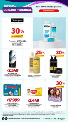 Vista previa Hipermercado Libertad - Cuidado Personal - DOT válido desde el 01.08.2025