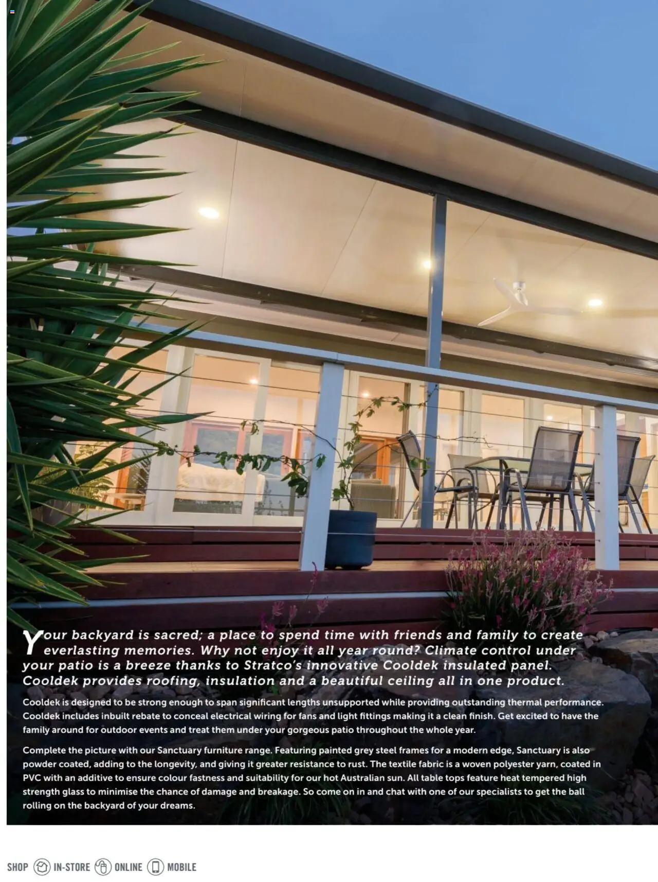 Stratco catalogue - valid from 05.07.2024 | Page: 6 | Products: Table, Powder, Light, Picture