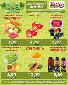 Tatico Folheto - válido de 08.07.2025 | Página: 5 | Produtos: Pó, Refresco, Cenoura, Mamão