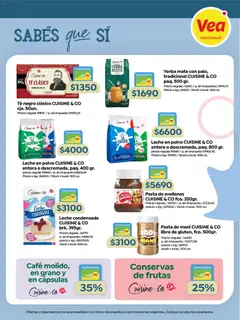 Vista previa Vea - Especial Marcas Propias válido desde el 10.03.2026 | Página: 3 | Productos: Mate, Yerba, Mani, Pasta