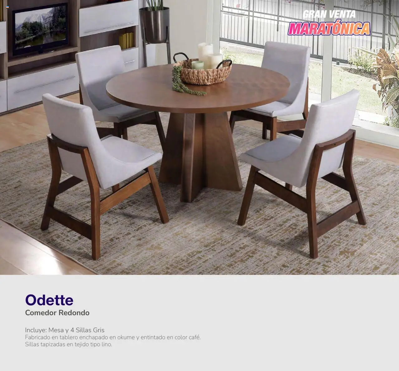 Nuevas ofertas de Muebles Dico válidas en toda la República Mexicana desde el 03.10.2025. ¡Encuentra las mejores ofertas en Muebles Dico - Catálogo Gran Venta Maratónica ! | Página: 4 | Productos: Mesa