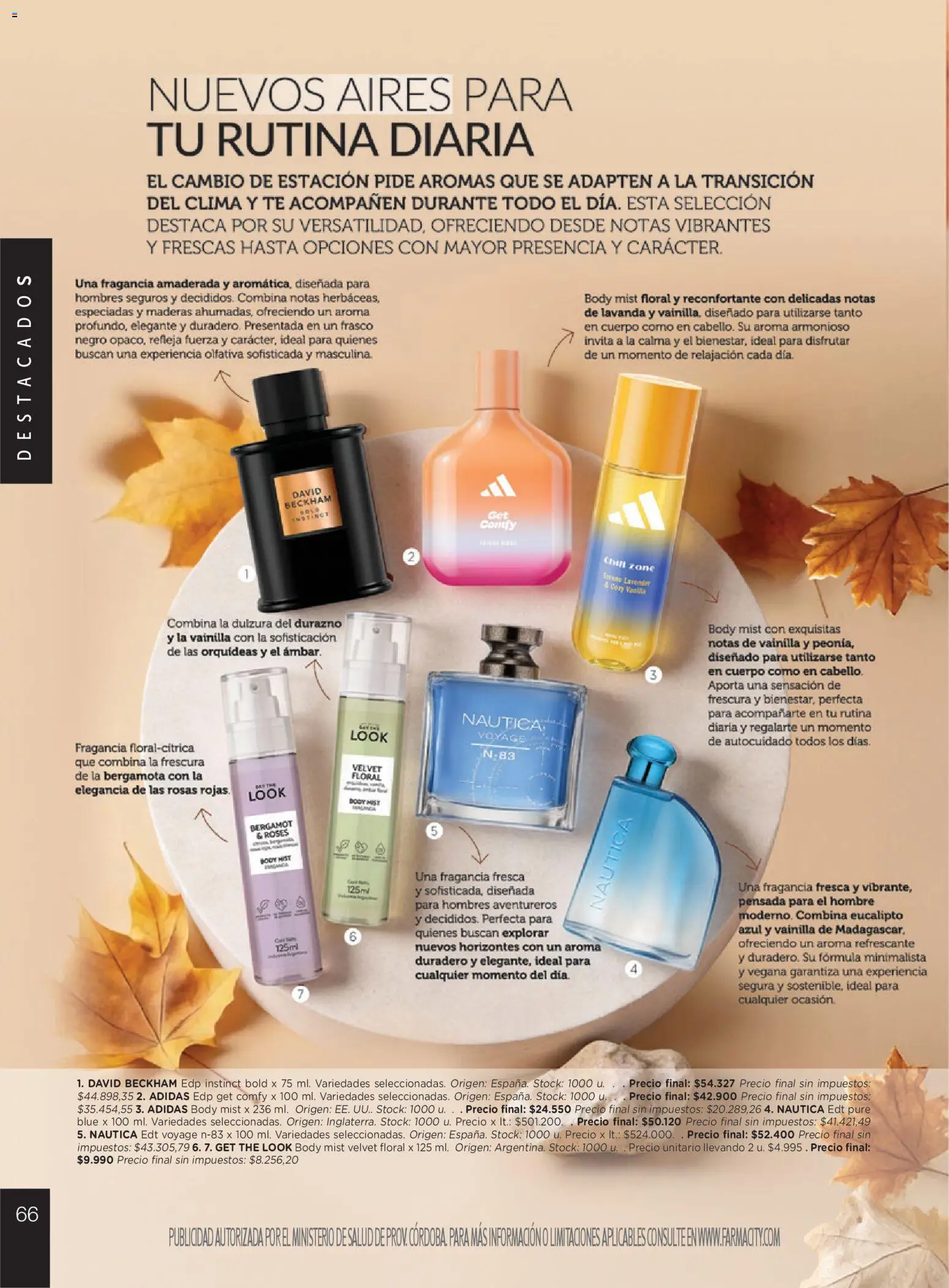 Farmacity catálogo │ válido desde el 03.03.2026 | Página: 66 | Productos: Body, Fragancia, Frasco, Té