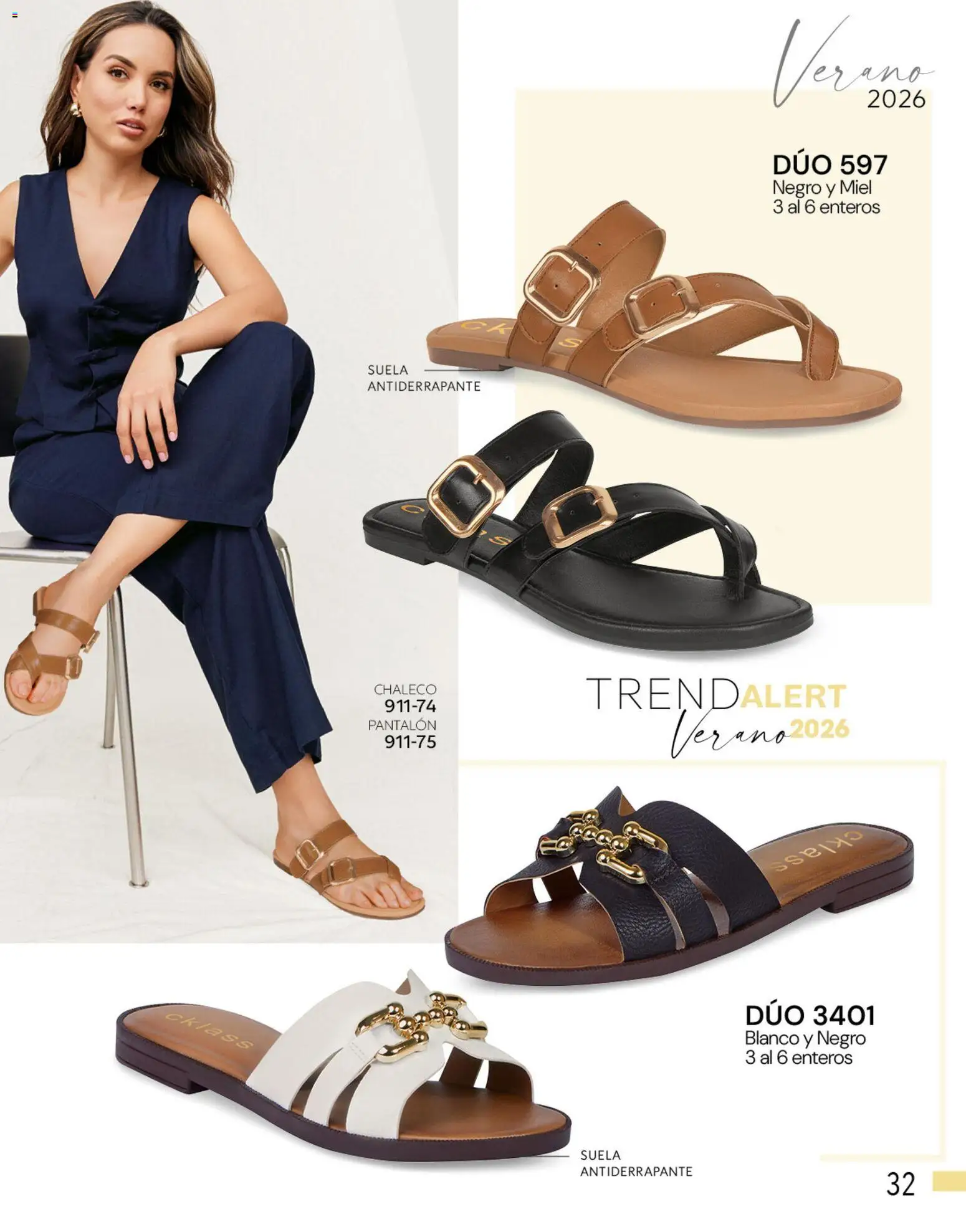 Nuevas ofertas de Cklass válidas en toda la República Mexicana desde el 05.03.2026. ¡Encuentra las mejores ofertas en Cklass catálogo Complemento Verano Ropa! | Página: 263 | Productos: Chaleco