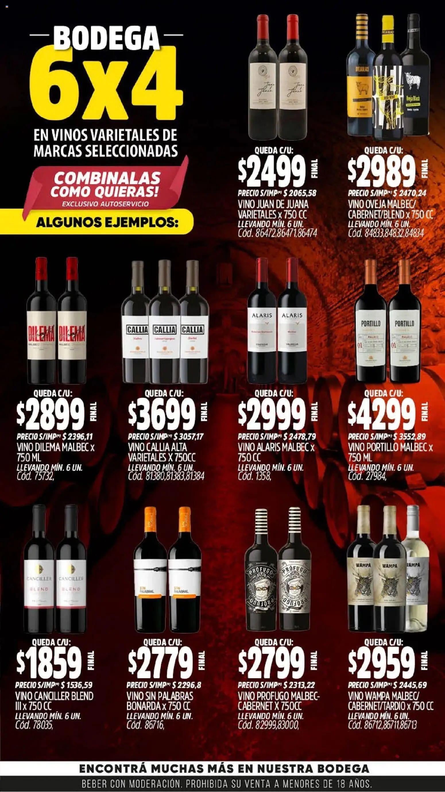 Yaguar - Oferta Semanal Mar del Plata │ válido desde el 13.04.2026 | Página: 4 | Productos: Vino
