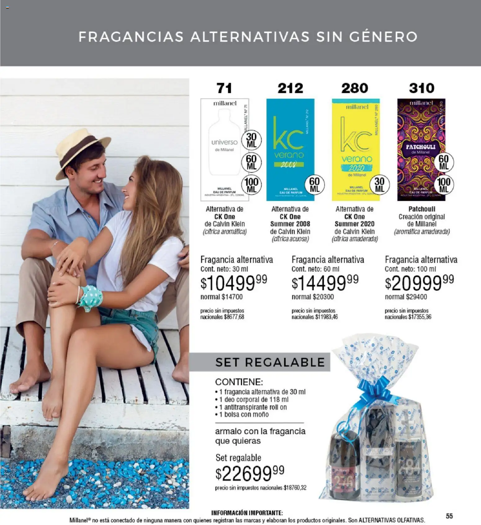 Millanel - Catálogo │ válido desde el 02.02.2026 | Página: 55 | Productos: Bolsa, Moño, Fragancia, Antitranspirante