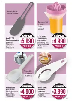 Vista previa Catálogo Amodil Campaña 5 válido desde el 12.02.2026 | Página: 113 | Productos: Jarra, Colador, Espatula