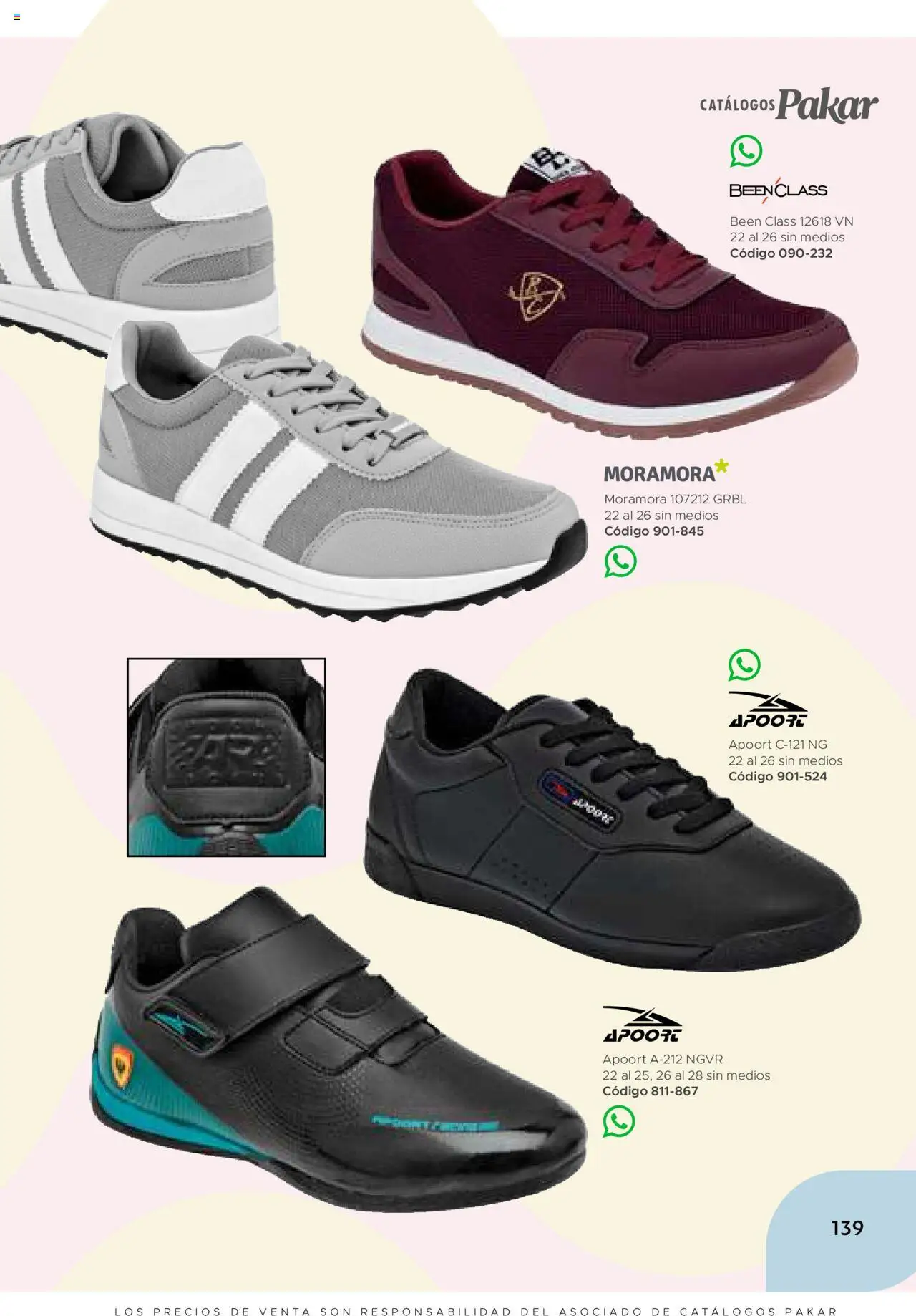 Nuevas ofertas de SC Pakar válidas en toda la República Mexicana desde el 24.07.2025. ¡Encuentra las mejores ofertas en SC Pakar - Catálogo Casual otoño / invierno! | Página: 139