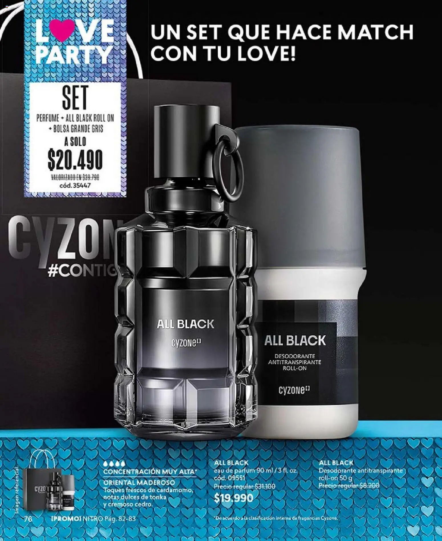 Catálogo CyZone Campaña 3 │ válido desde el 01.02.2026 | Página: 88 | Productos: Bolsa, Perfume, Desodorante, Antitranspirante