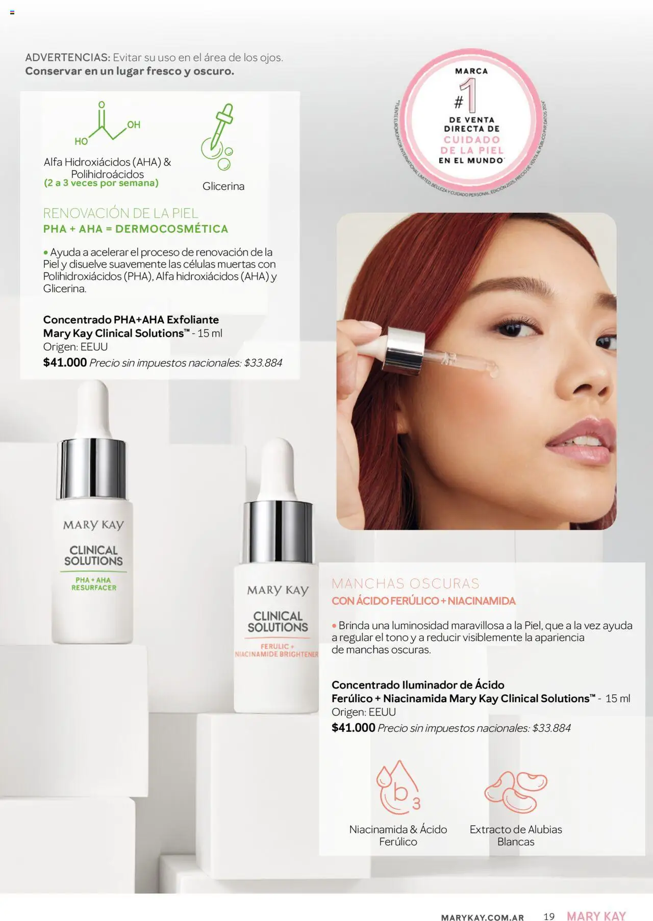 Mary Kay catálogo Invierno │ válido desde el 01.07.2025 | Página: 19 | Productos: Iluminador, Fuente