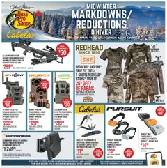 Preview of Cabelas flyer / circulaire from shop Cabelas valid from 26.02.2026