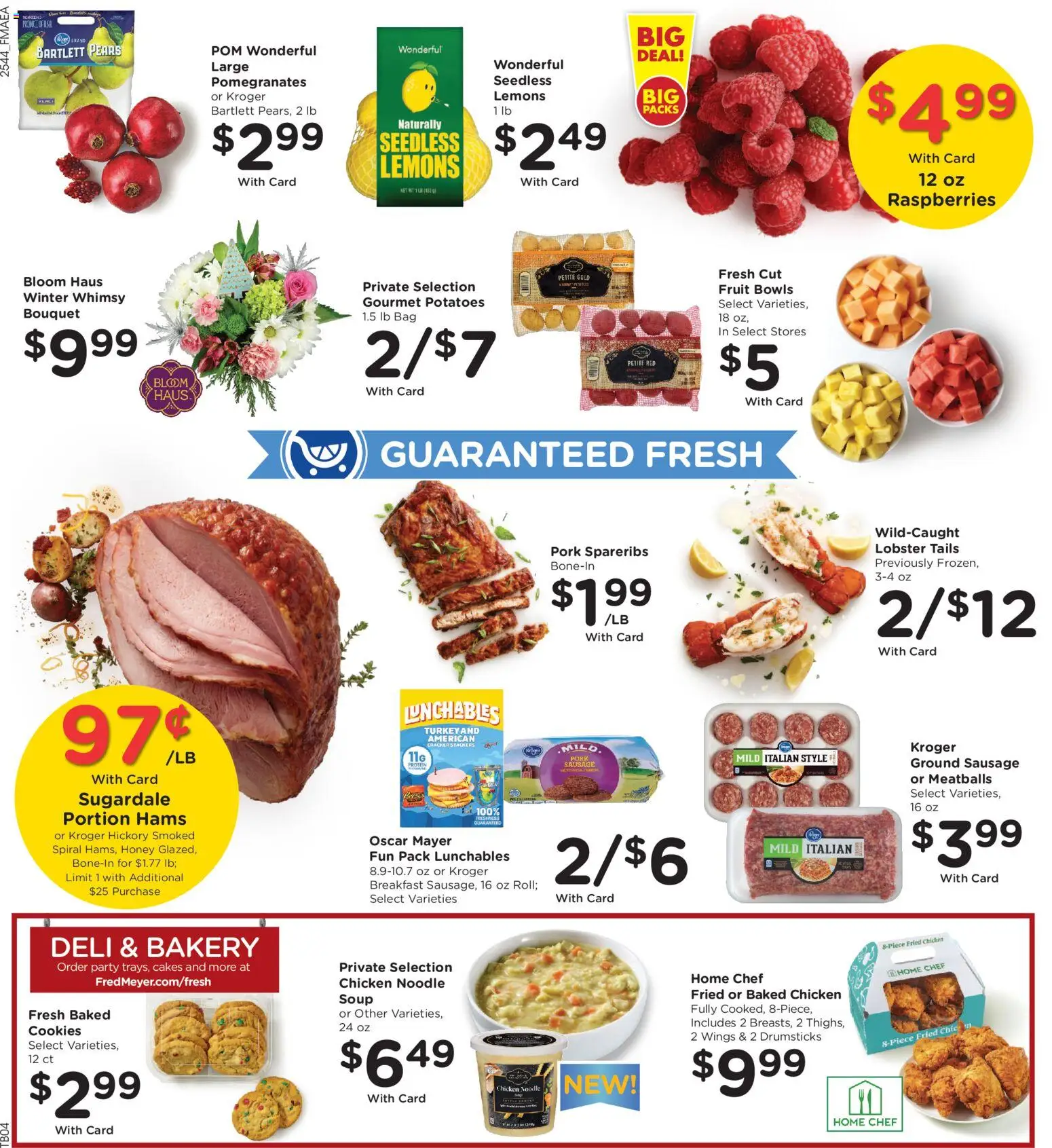 Fred Meyer Weekly Ad - valid from 03.12.2025 | Page: 10 | Products: Bakery, Pork, Potatoes, Bag