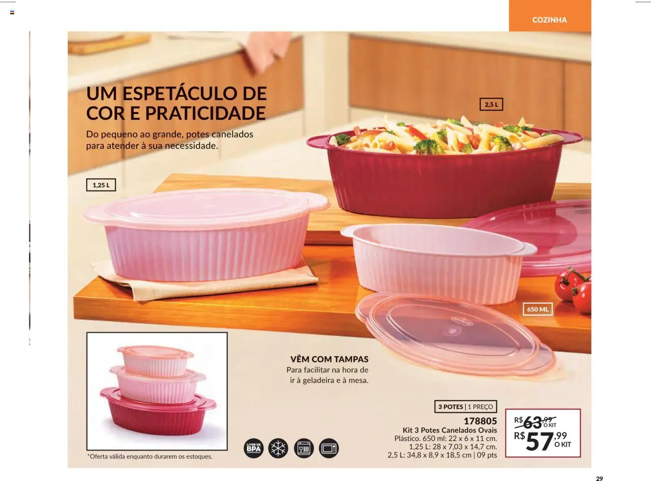 Avon Folheto - válido de 07.10.2025 | Página: 29 | Produtos: Geladeira, Potes