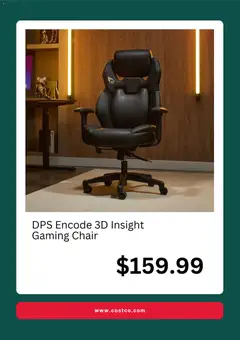 Preview of Costco weekly ads valid from 15.12.2025 | Page: 6 | Products: Chair