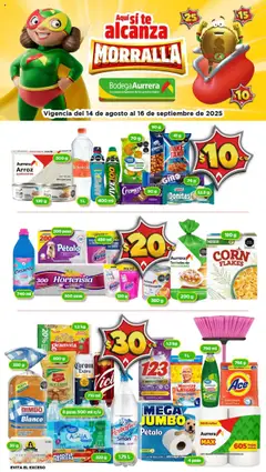 Vista previa de Bodega Aurrerá - Folleto Morralla, nuevo folleto de la tienda, válido en México a partir del 14.08.2025