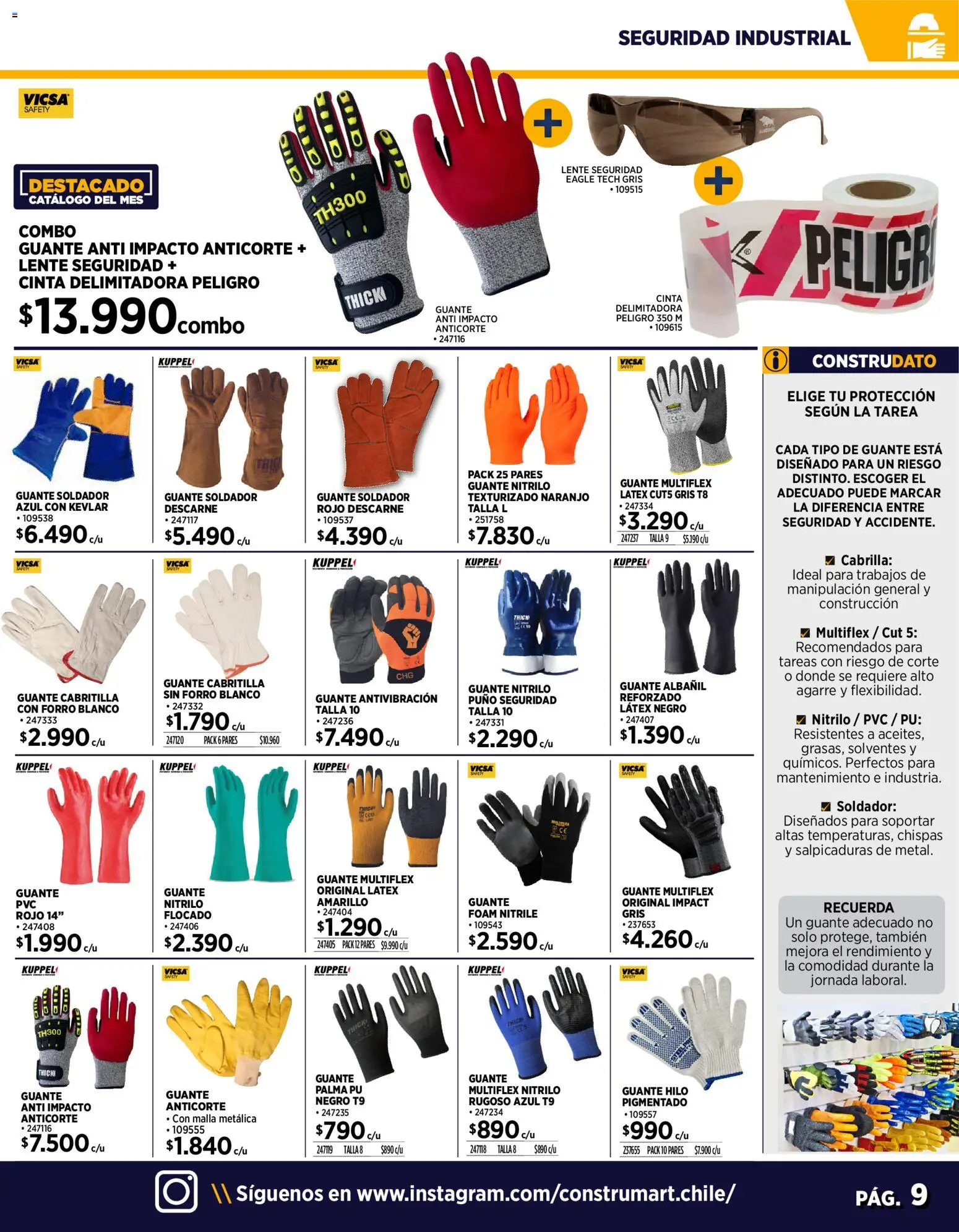 Construmart Ofertas │ válido desde el 01.12.2025 | Página: 9 | Productos: Cinta, Guante, General
