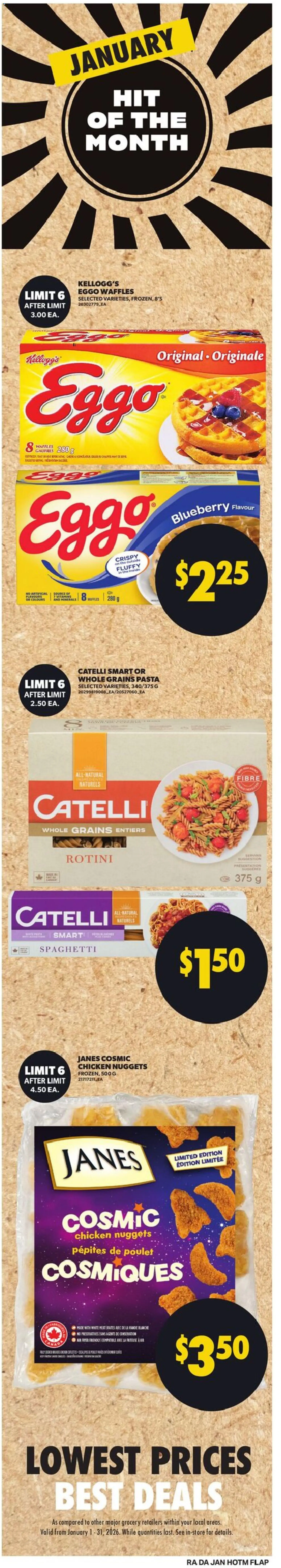 Atlantic Superstore flyer valid from 08.01.2026 | Page: 8 | Products: Pasta, Fryer, Chicken