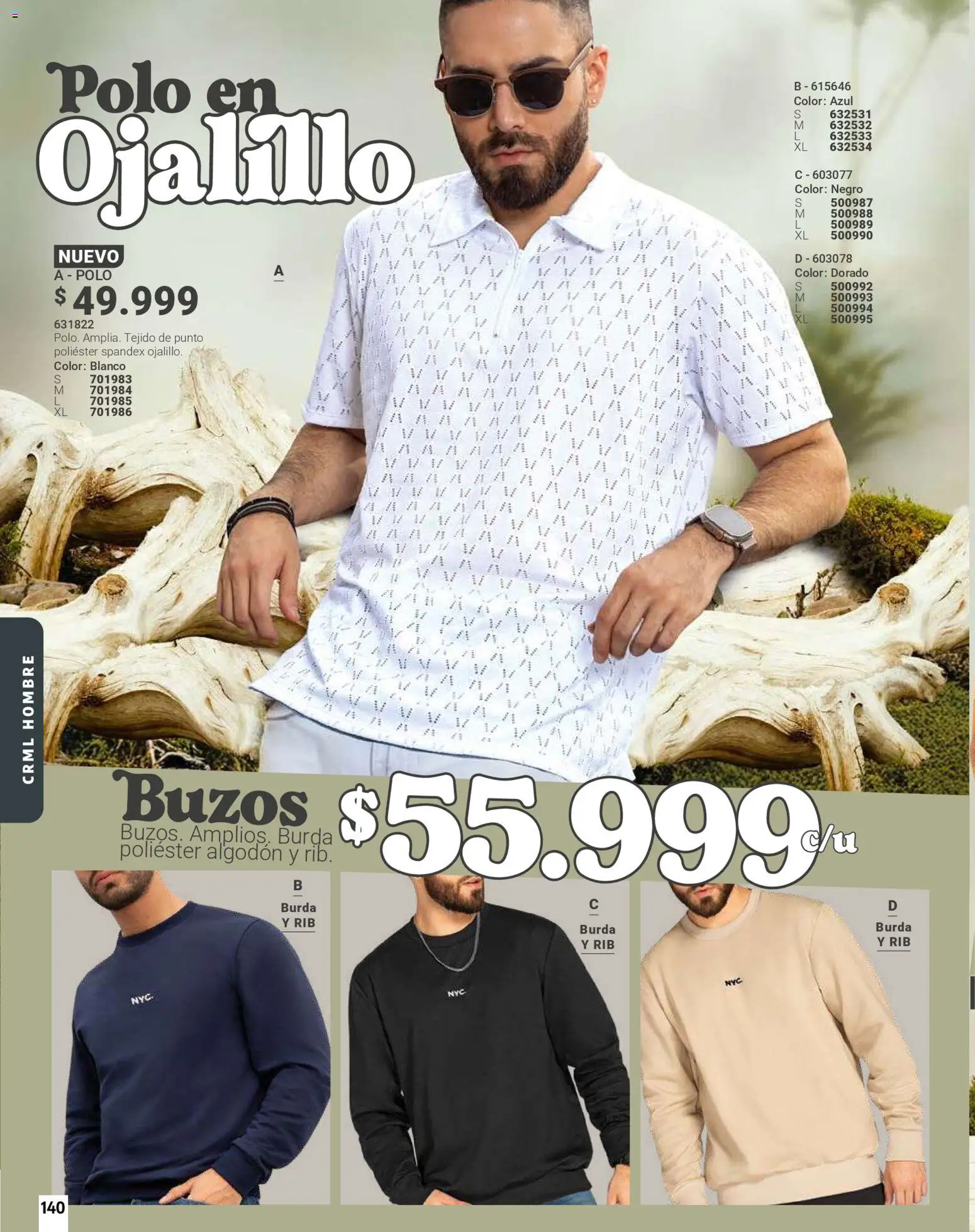 Carmel revista - valida desde el 01.03.2026 | Página: 140 | Productos: Algodón