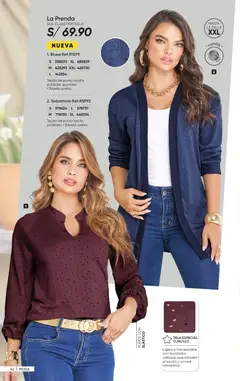 Vista previa de folleto Azzorti catálogo  - Campaña 6 de la Azzorti válido desde 09.03.2026 | Página: 44 | Productos: Blusa