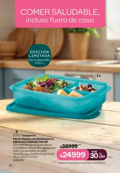 Tupperware Folleto │ válido desde el 09.07.2025 | Página: 37 | Productos: Vianda