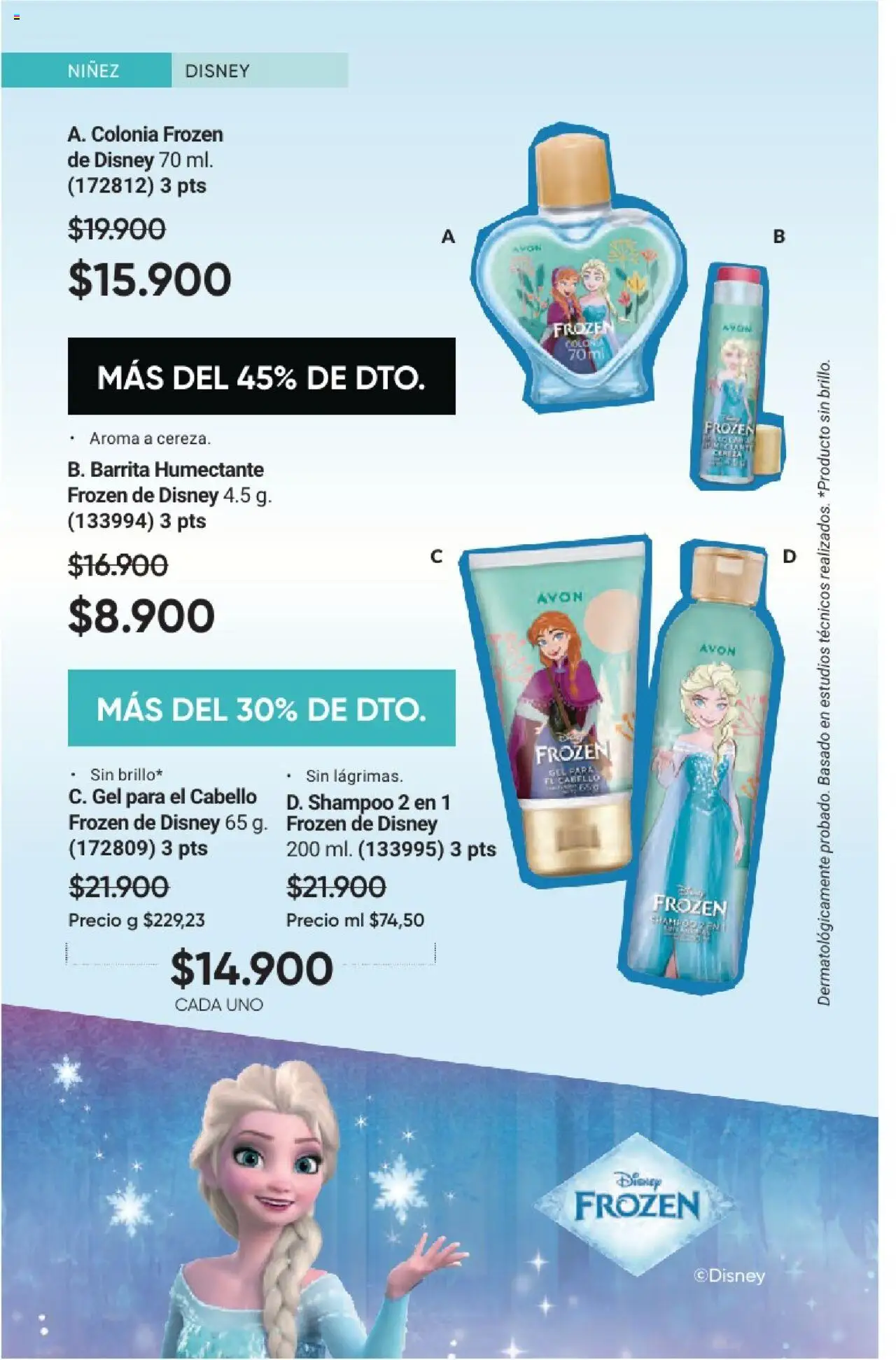 Avon revista - valida desde el 01.08.2025 | Página: 91 | Productos: Shampoo