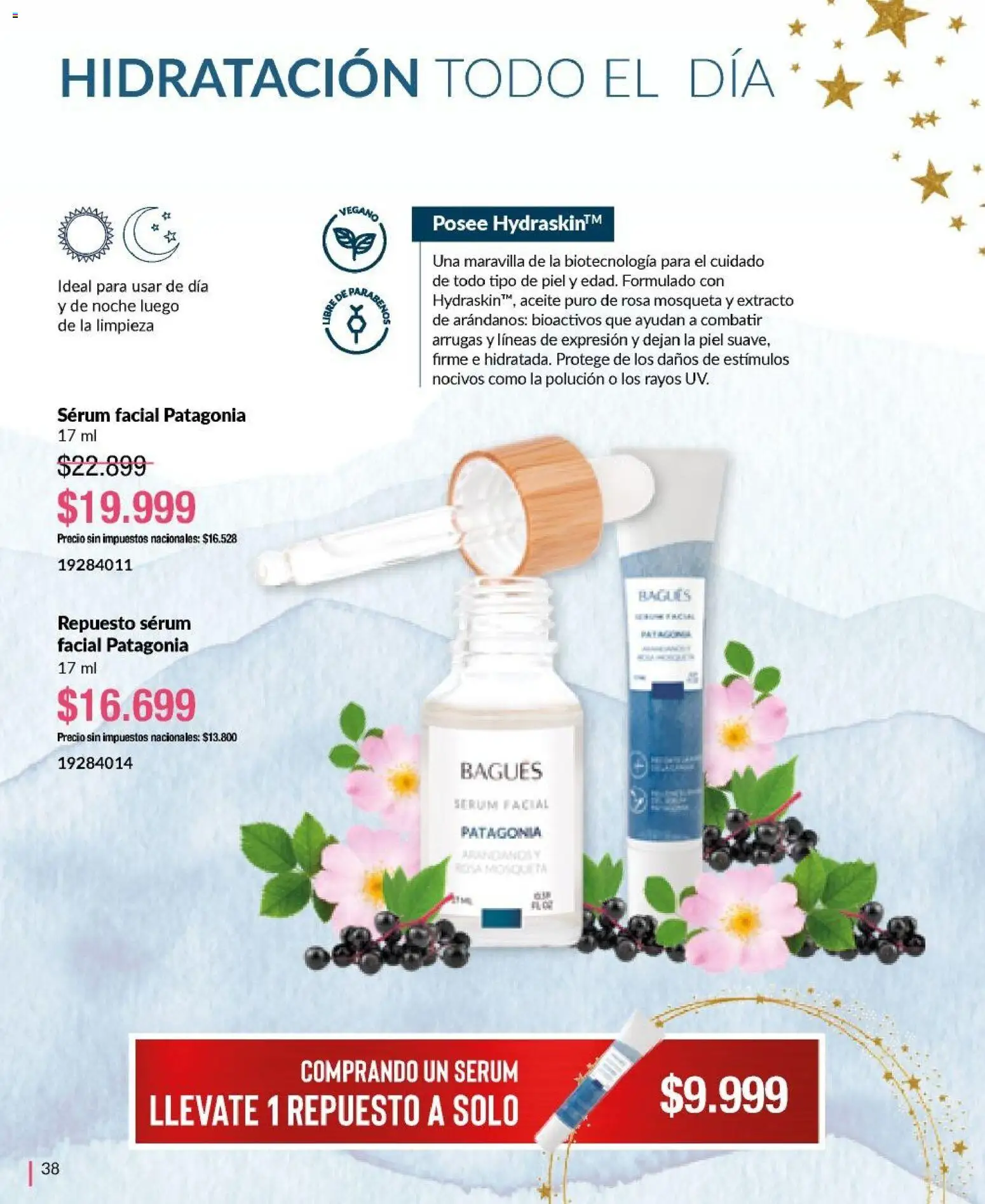 Bagués - Catálogo │ válido desde el 17.11.2025 | Página: 38 | Productos: Aceite, Serum, Arándanos