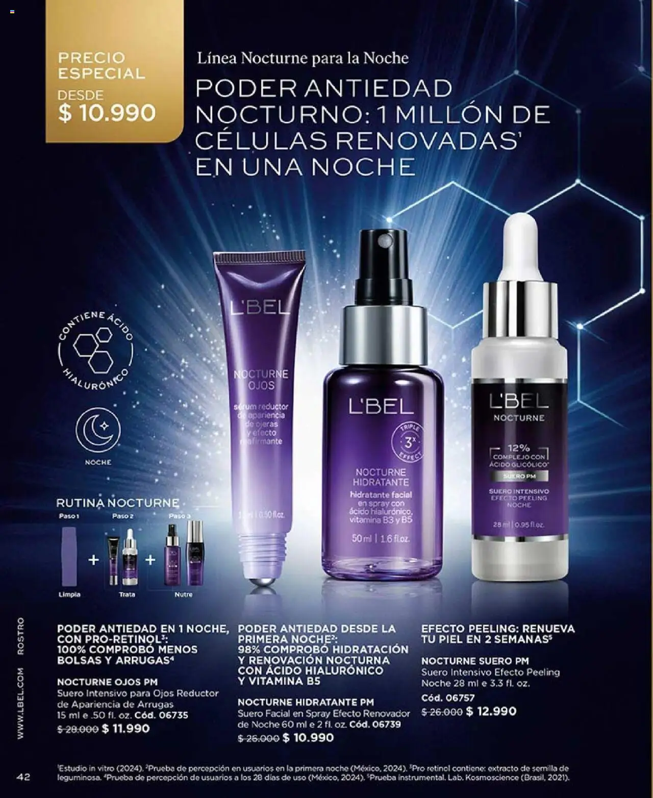 Catálogo L'Bel Campaña 17 │ válido desde el 14.10.2025 | Página: 42 | Productos: Serum