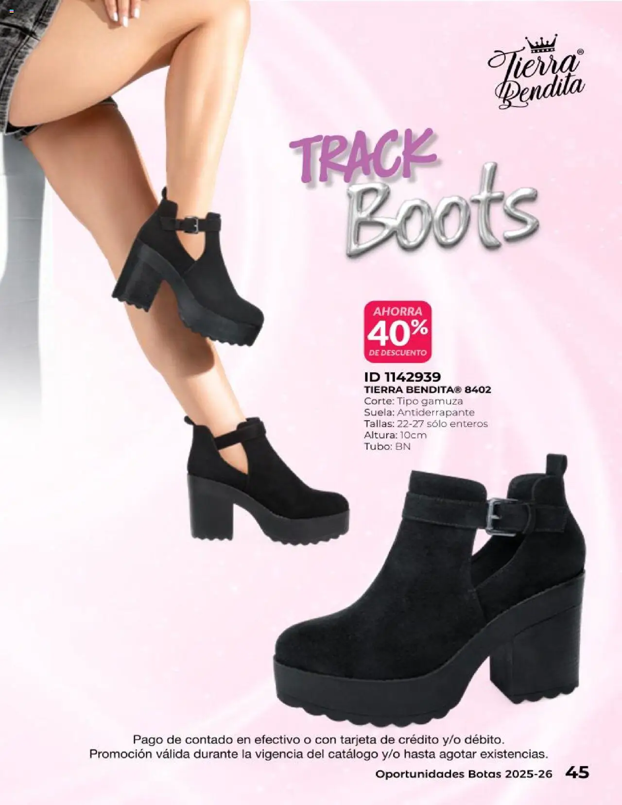 Nuevas ofertas de Price Shoes válidas en toda la República Mexicana desde el 25.06.2025. ¡Encuentra las mejores ofertas en Price Shoes catálogo Oportunidades Botas! | Página: 45 | Productos: Botas, Gamuza