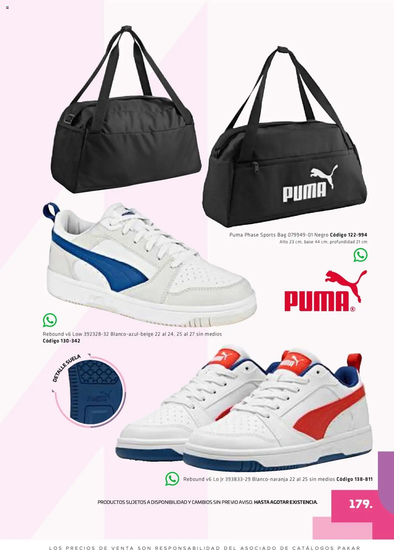 Nuevas ofertas de SC Pakar válidas en toda la República Mexicana desde el 29.08.2025. ¡Encuentra las mejores ofertas en SC Pakar - Catálogo Otoño Women! | Página: 179