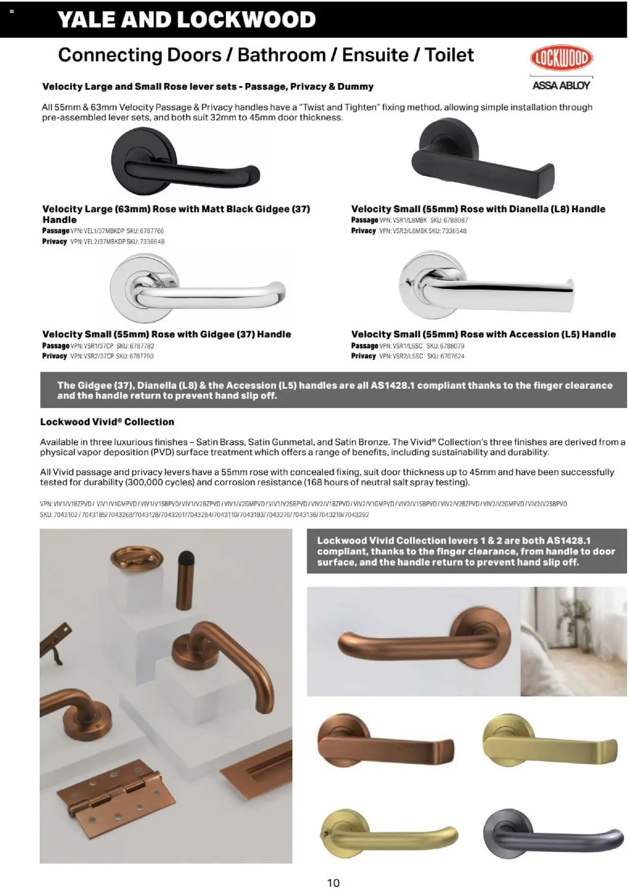 Mitre 10 catalogue - valid from 08.10.2025 | Page: 10 | Products: Toilet, Door, Treatment, Bathroom