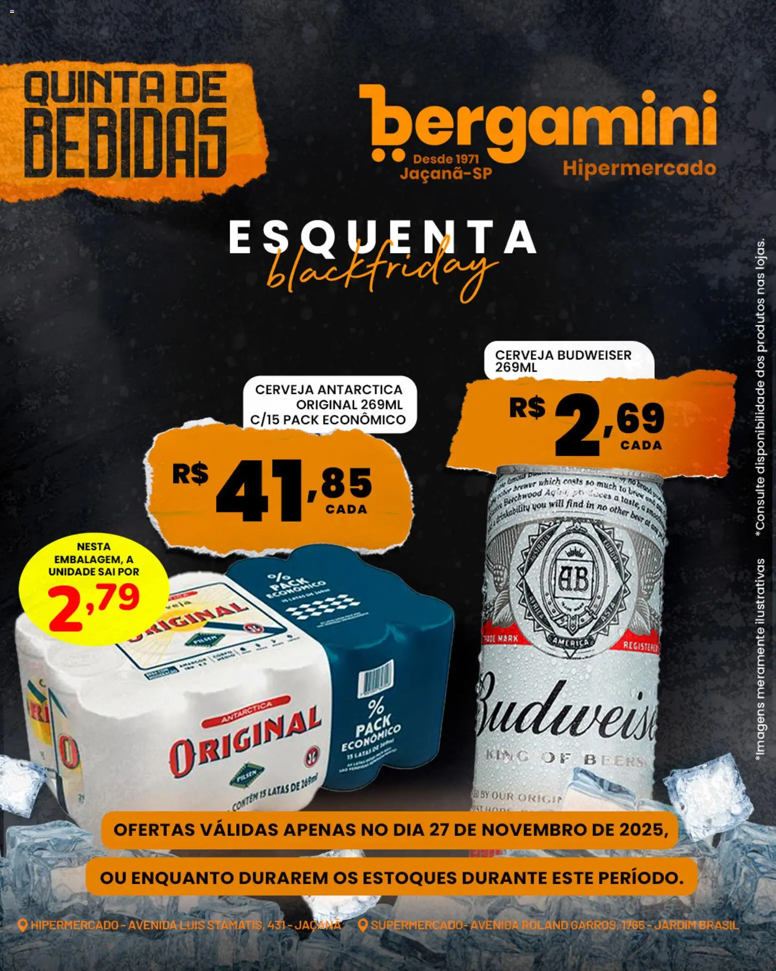 Supermercado Bergamini Folheto - válido de 27.11.2025 | Página: 2 | Produtos: Cerveja
