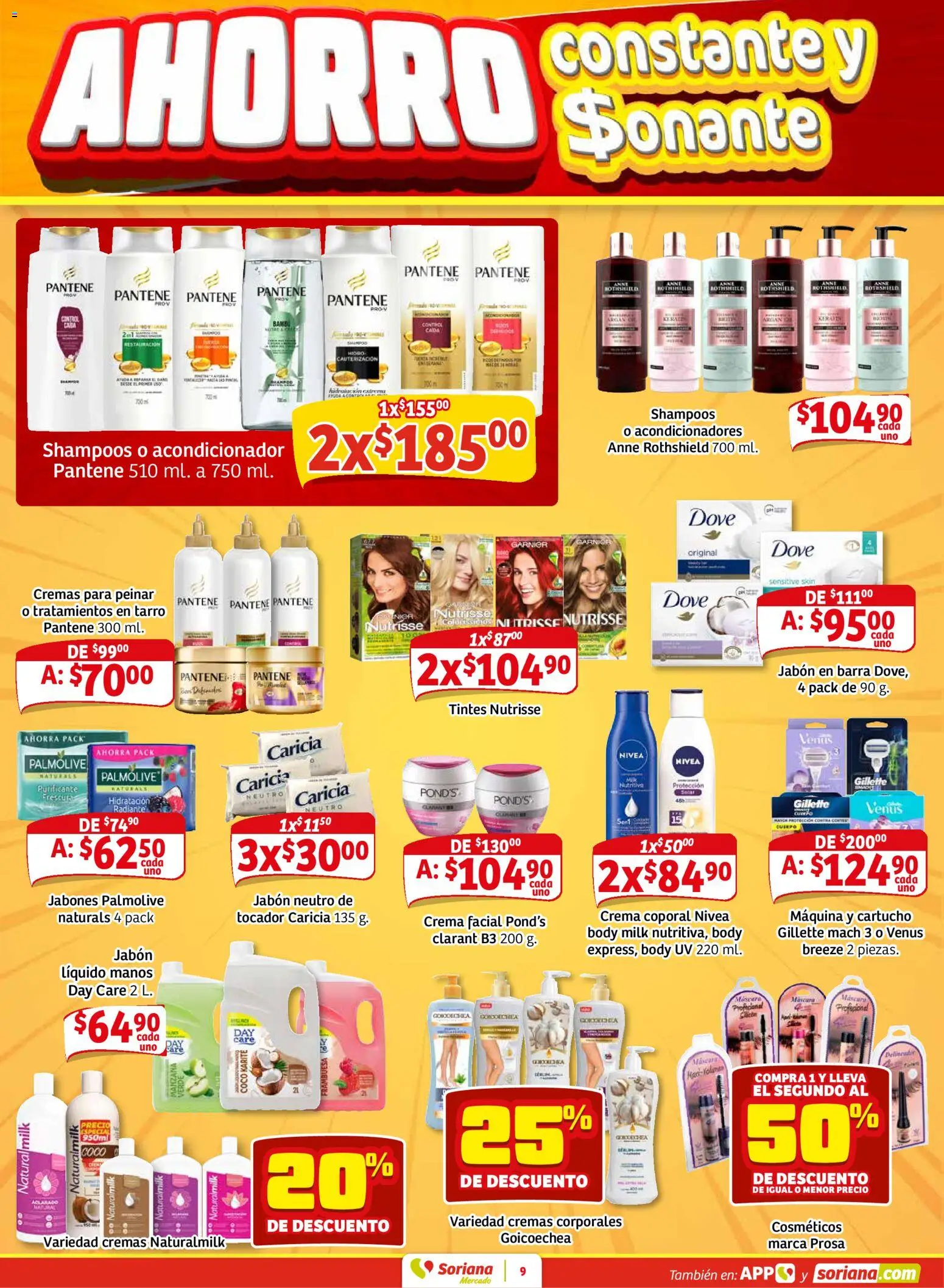 Nuevas ofertas de Soriana válidas en toda la República Mexicana desde el 15.01.2026. ¡Encuentra las mejores ofertas en Soriana - Pesito Valedor Mercado: Chih, Coah, Dur, NL, SLP, Tamps, Zac! | Página: 17 | Productos: Manzana, Radiante, Body, Jabón