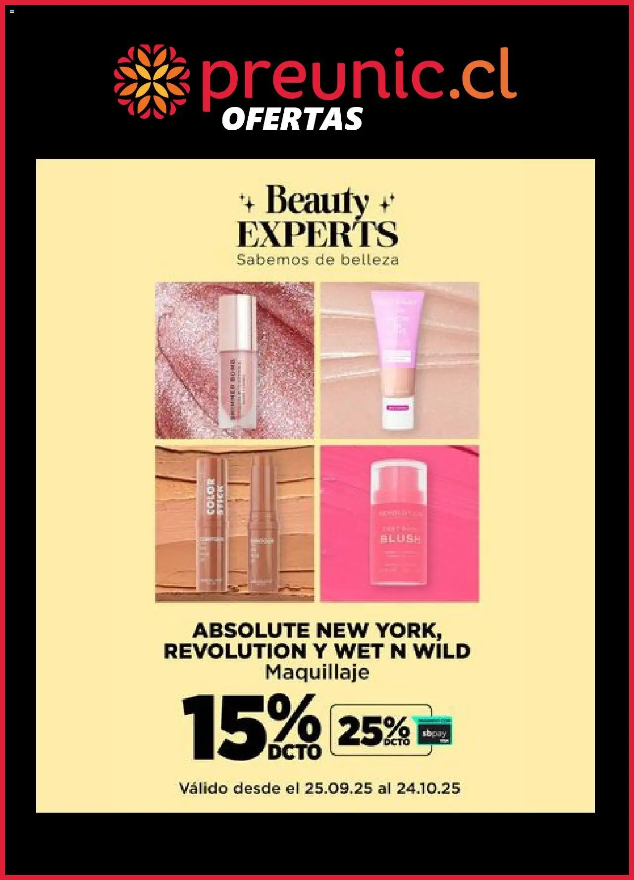 Preunic ofertas  │ válido desde el 14.10.2025 | Página: 6 | Productos: Maquillaje
