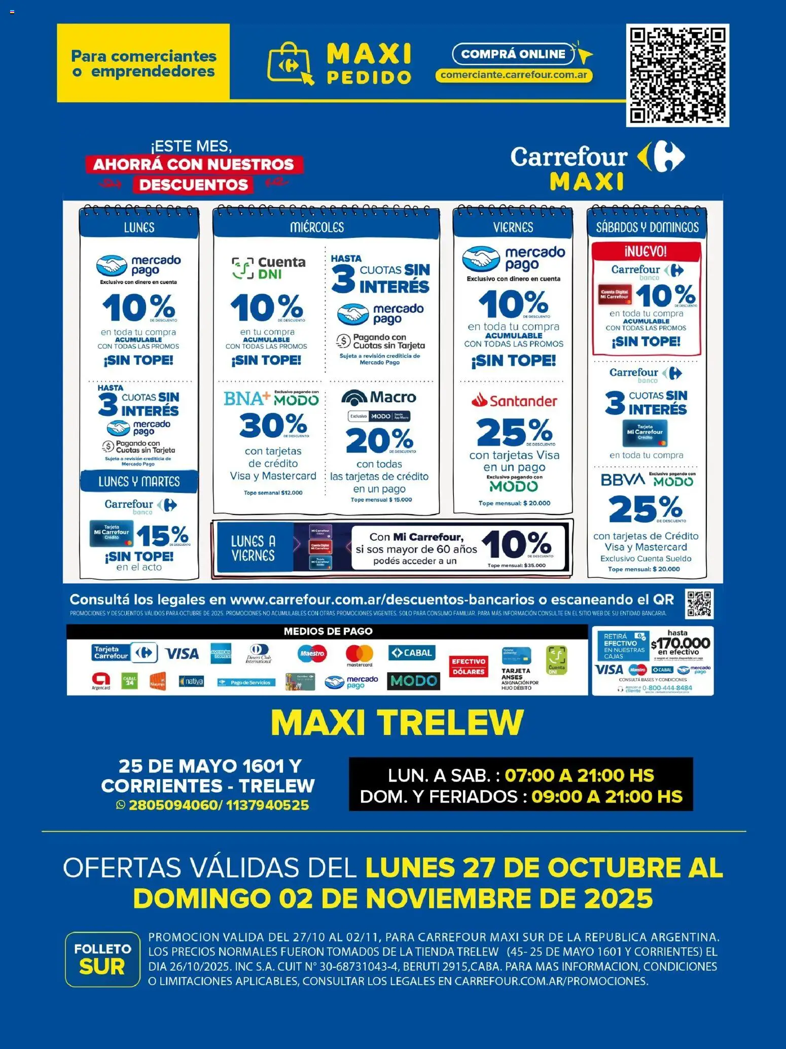Carrefour Maxi - Catálogo - Chubut │ válido desde el 27.10.2025 | Página: 26 | Productos: Banco