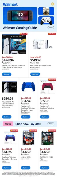 Preview of Walmart - Extended Aisle from shop Walmart valid from 20.11.2025