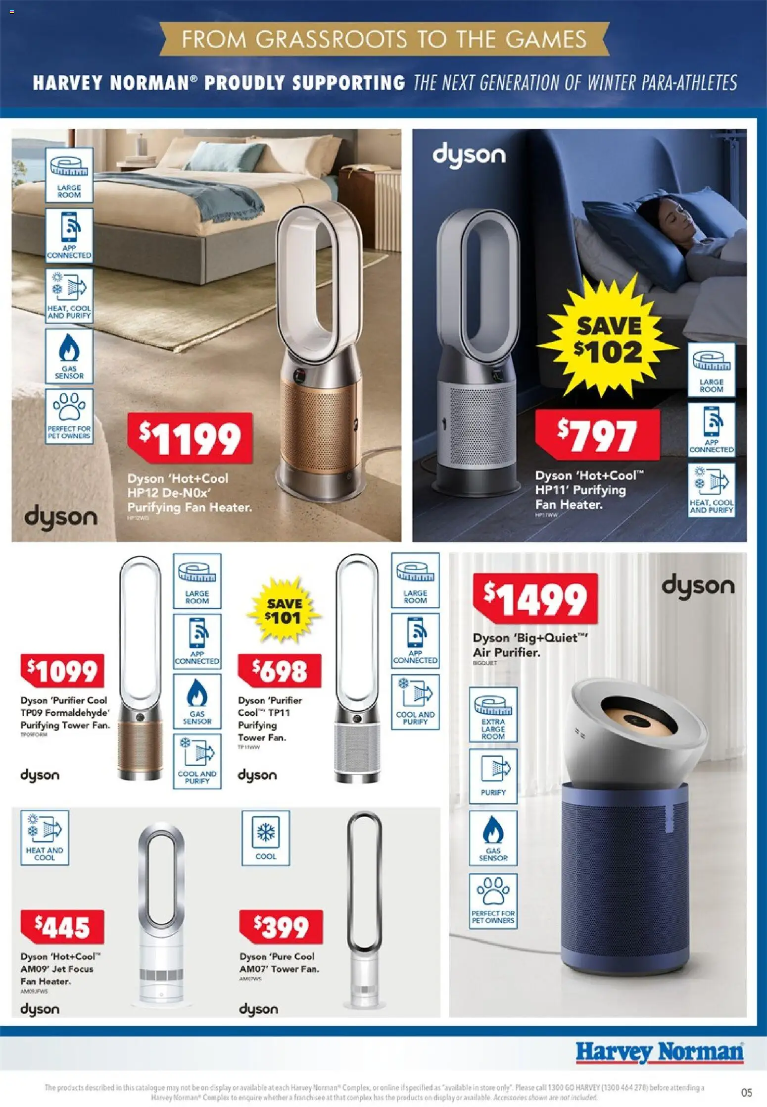 Harvey Norman catalogue - valid from 04.03.2026 | Page: 5 | Products: Accessories, Fan