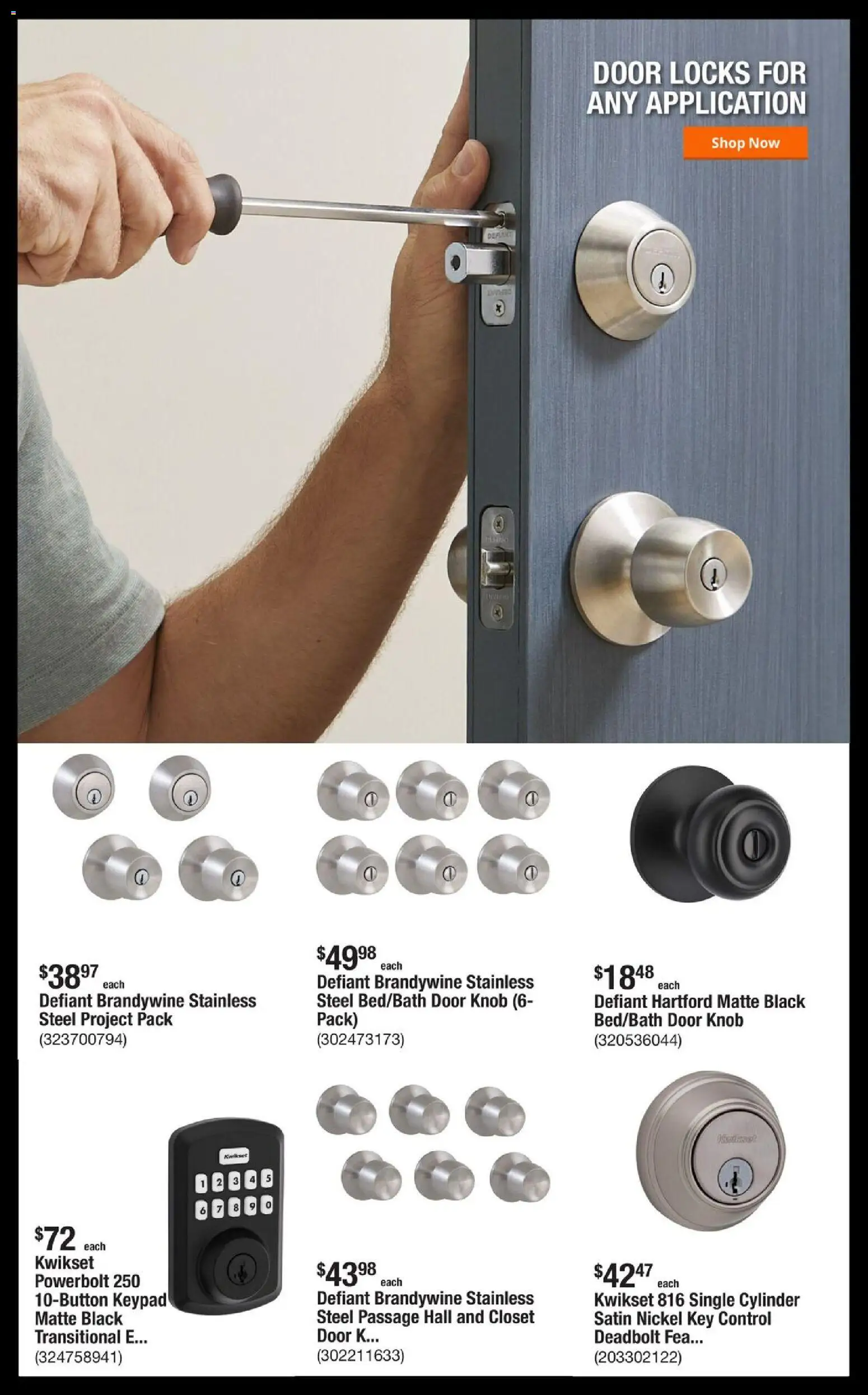 Home Depot Shop Pro Ad - NY - valid from 03.11.2025 | Page: 5 | Products: Closet